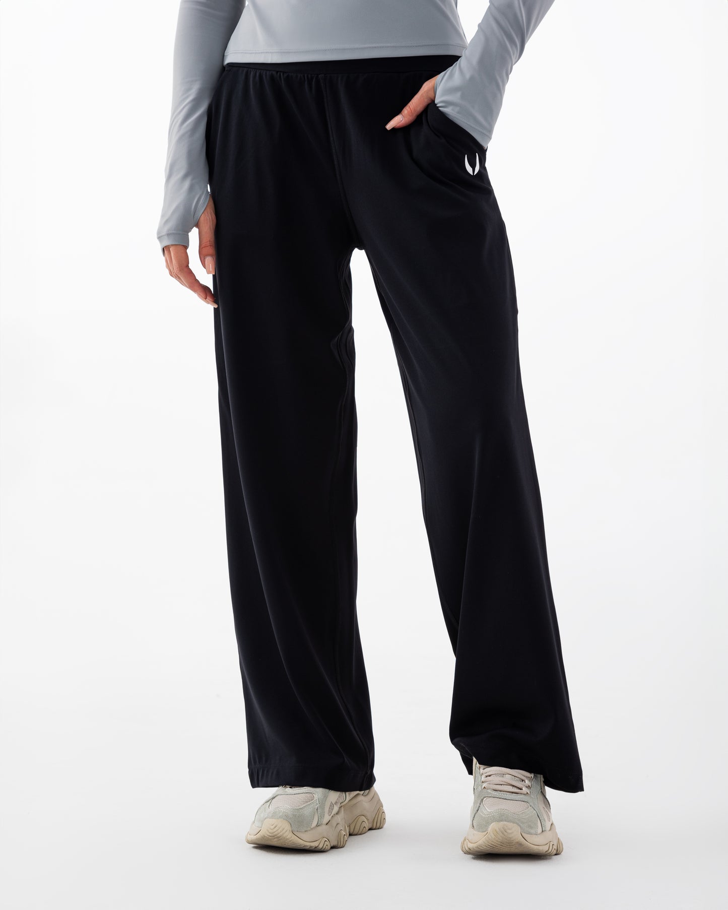 High wast wide leg pants