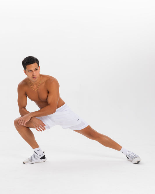 Short 2 in 1 White